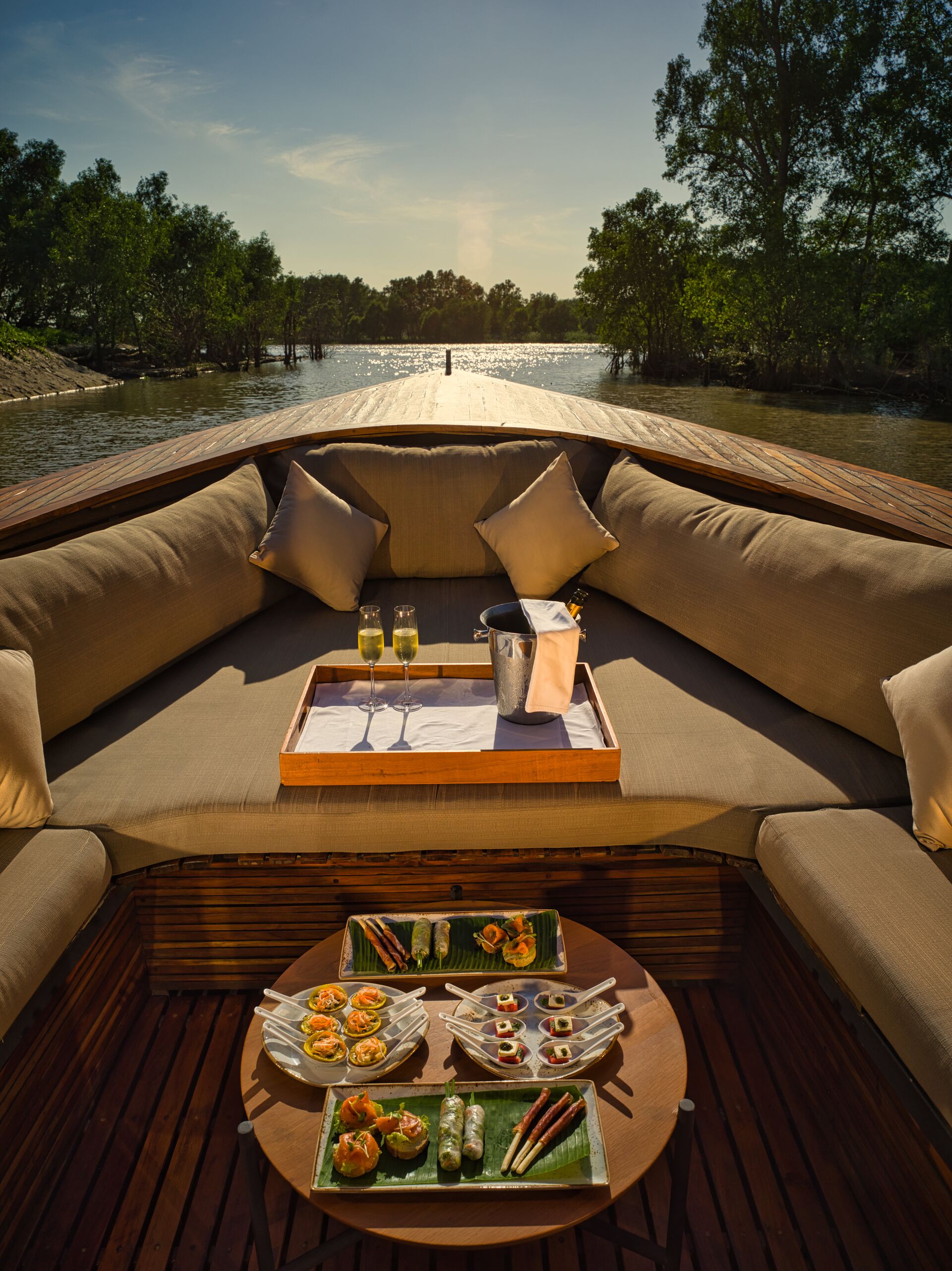 Reformer Pilates Retreat in the oasis of Mekong river